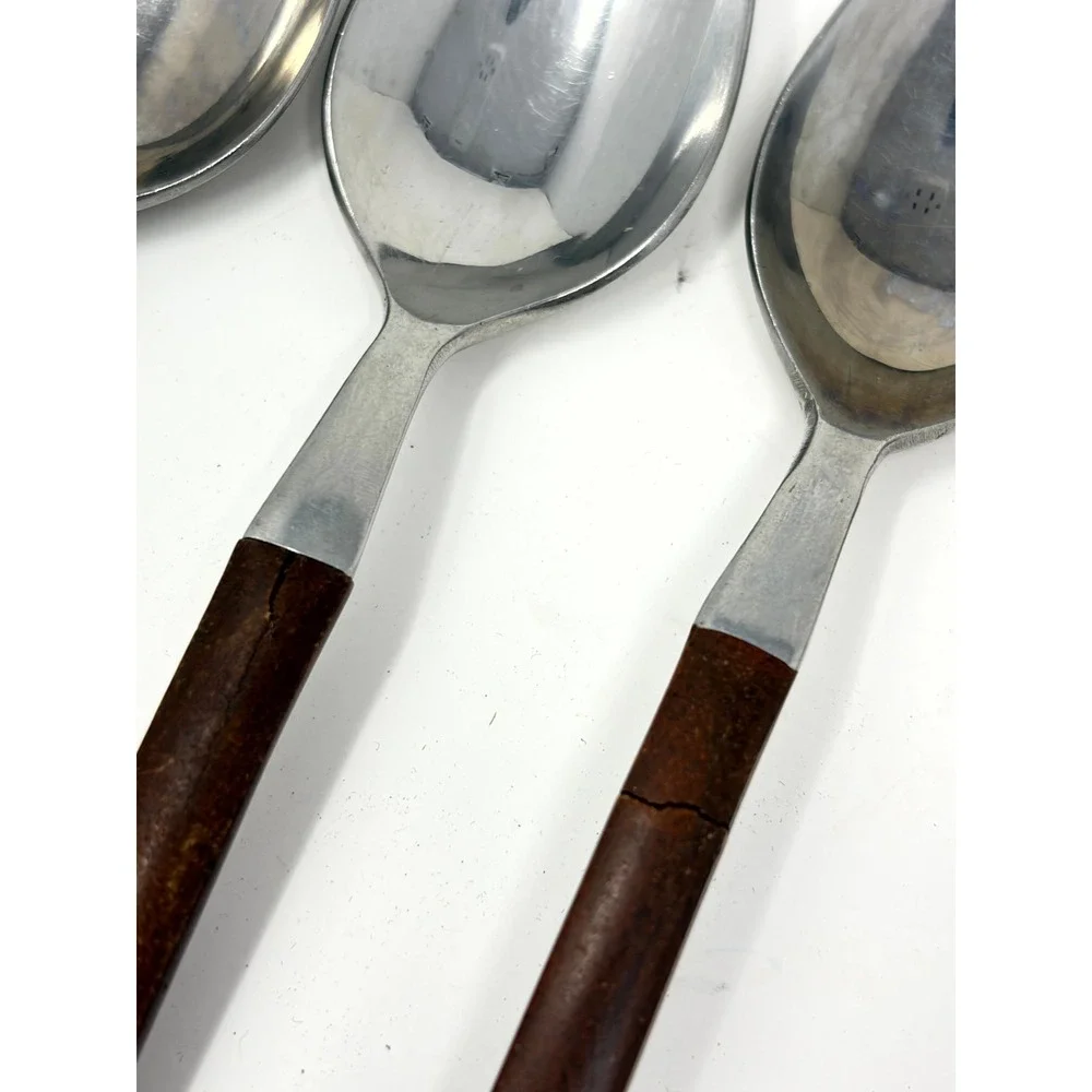 Ekco Eterna Epic Flatware 13pc Lot Mid Century Modern Japan Stainless READ DESC